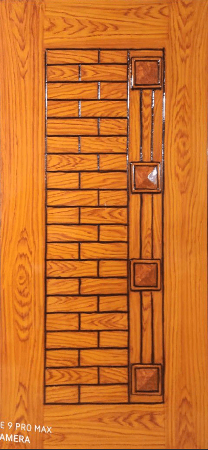 Chaitanya Fiber Door Silver Doors SILVER-CD-05 - premium door design Vishnu Nagar Nanded