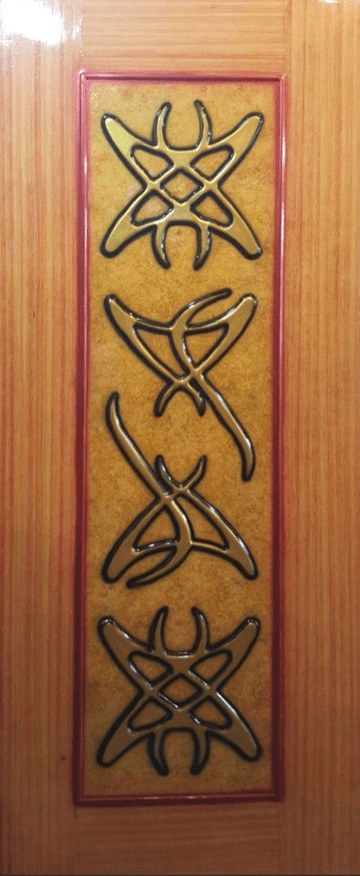 Chaitanya Fiber Door Silver Doors SILVER-CD-27 - premium door design Vishnu Nagar Nanded